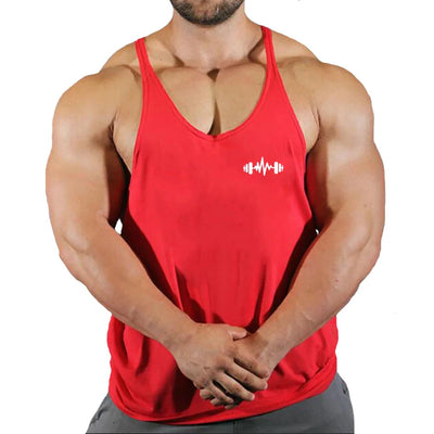 6 Colors Men Tank Top Men Stringer Tank Top Fitness Singlet Sleeveless Shirt Workout Man Undershirt Clothing New