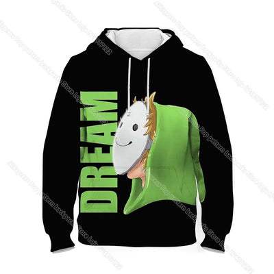 3D Print Spring Autumn Kids Dream Merch  Hoodies Children Cartoon Sweatshirts Sudadera Boys Girls Toddler Graphic Pullovers Tops