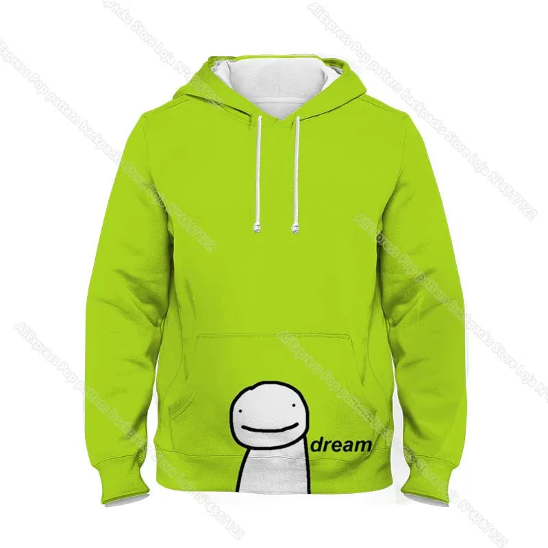 3D Print Spring Autumn Kids Dream Merch  Hoodies Children Cartoon Sweatshirts Sudadera Boys Girls Toddler Graphic Pullovers Tops