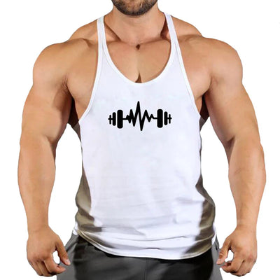 6 Colors Men Tank Top Men Stringer Tank Top Fitness Singlet Sleeveless Shirt Workout Man Undershirt Clothing New