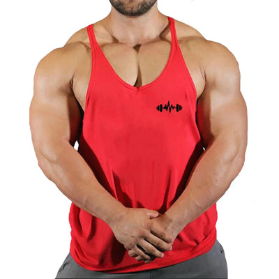 6 Colors Men Tank Top Men Stringer Tank Top Fitness Singlet Sleeveless Shirt Workout Man Undershirt Clothing New