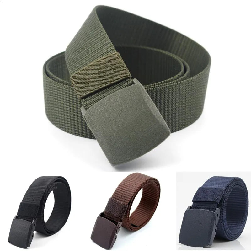 Children's Belt Men Women Boys Nylon Outdoor Tactical Belts Anti Allergy Students Sport Military Training Waistband Wholesale