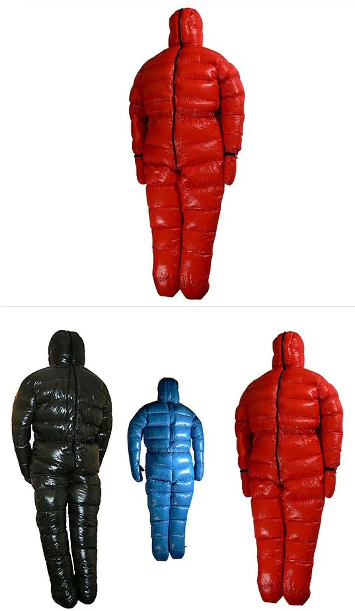 White Goose Down Filling Jacket for Men and Women, Professional Polar Expedition, Winter Down Suit,  Camping, 1500g