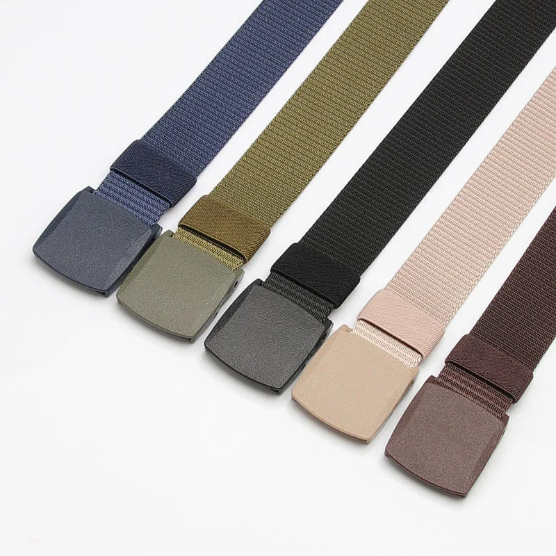 Children's Belt Men Women Boys Nylon Outdoor Tactical Belts Anti Allergy Students Sport Military Training Waistband Wholesale