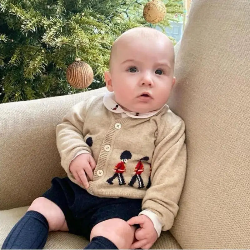 Toddler Baby Boys Sweater Coat for Newborn Autumn Knitted Cardigan Spring Kid Cartton Knitting Outwear Children Baby Boy Clothes