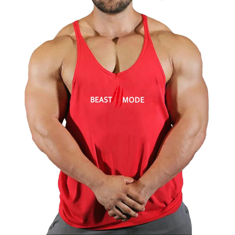 6 Colors Men Tank Top Men Stringer Tank Top Fitness Singlet Sleeveless Shirt Workout Man Undershirt Clothing New