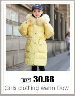 2024 Winter Thicken warm Down jacket Girls clothing kids toddler girl clothes Parka Hooded Children Outerwear Coats snow suit