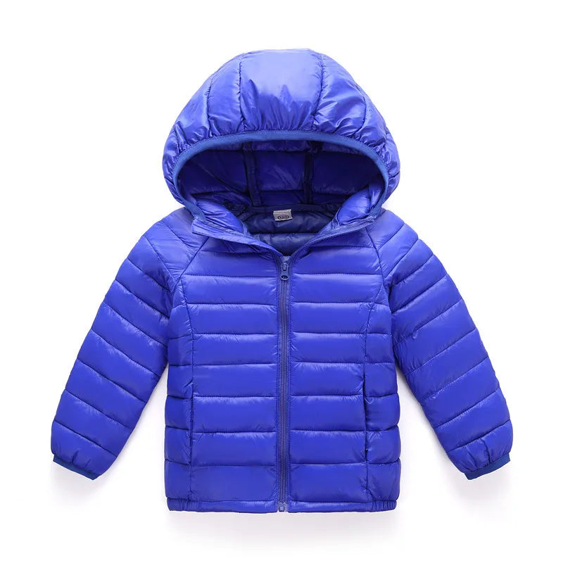 Autumn Winter Kids Down Jackets For Girls Children Clothes Warm  Coats For Boys Toddler Girls Outerwear Clothes 2-12 Years