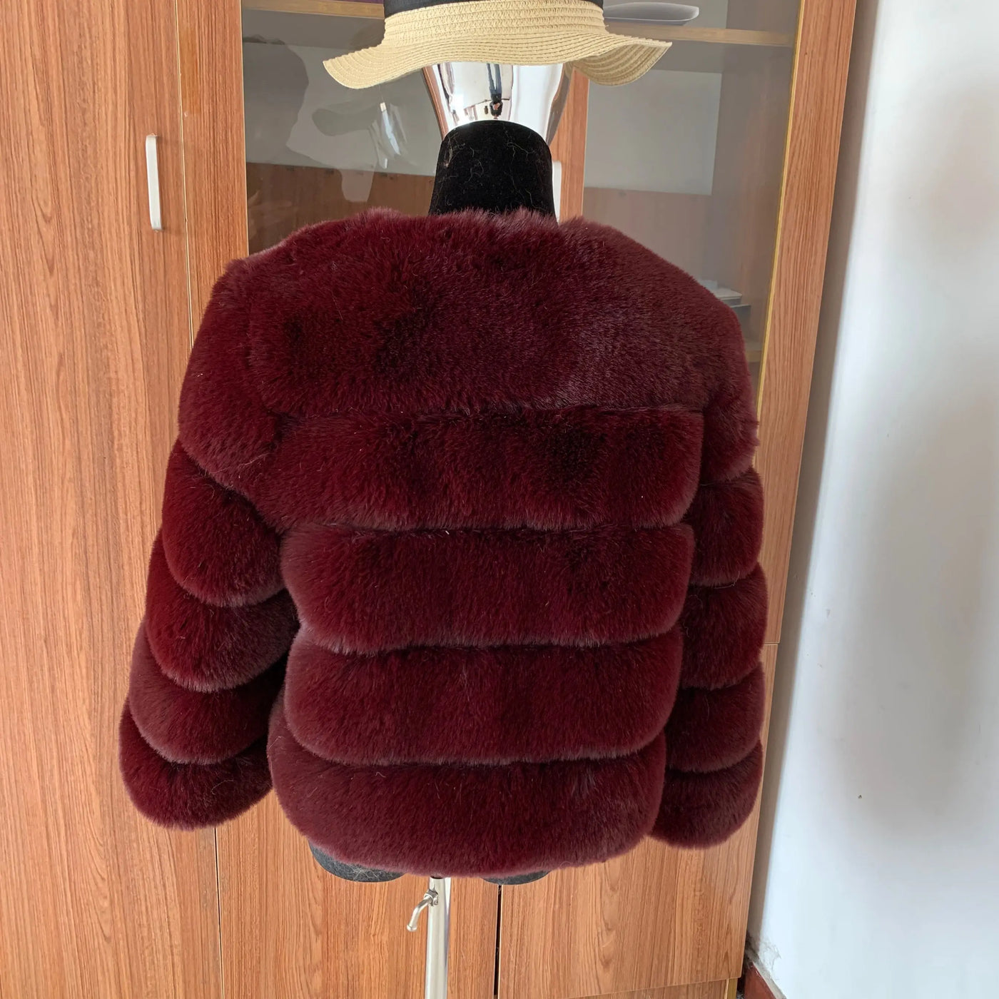 Winter coat for faux fur coat women new outerwear Fox fur short coat Fake fur  jacket furry fluffy jacket luxury woman fur Fake