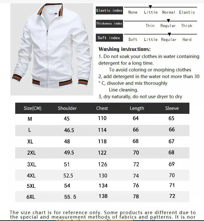 Fashion Men's Windbreak Bomber Jacket Spring Summer Man Casual Outdoors Portswear jacket Jackets for men Coats men clothing