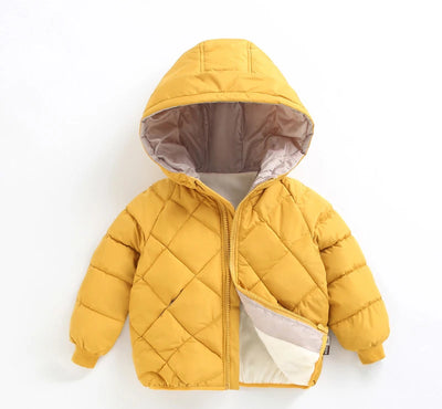 Casual Baby Girls Winter Clothes Kids Light Down Coats with Hoodie Spring Girl Jacket Toddler Children Clothing for Boys Coat