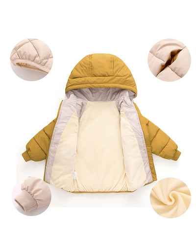 Casual Baby Girls Winter Clothes Kids Light Down Coats with Hoodie Spring Girl Jacket Toddler Children Clothing for Boys Coat