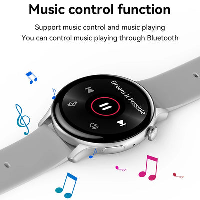 Xiaomi Mijia New Women Bluetooth Call Smartwatch Always Display Time Heart Rate Sports Health Monitoring Music GT4 Smart Watches