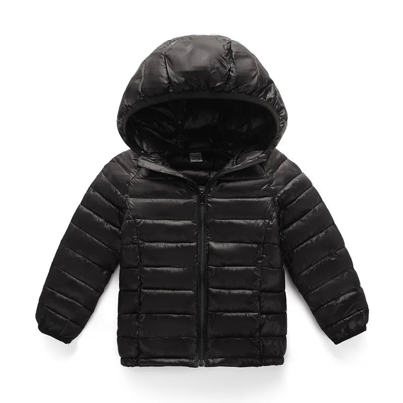 Autumn Winter Kids Down Jackets For Girls Children Clothes Warm  Coats For Boys Toddler Girls Outerwear Clothes 2-12 Years