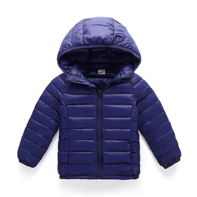 Autumn Winter Kids Down Jackets For Girls Children Clothes Warm  Coats For Boys Toddler Girls Outerwear Clothes 2-12 Years