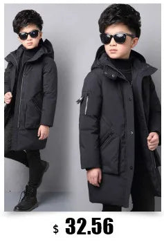 Children Clothing Set Baby Winter Warm Down Jackets parka Boys Thick Jumpsuit Infant overcoat toddler Girl Clothes Kids Snowsuit