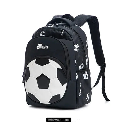 Football School Bags for Boys Shoulder Backpack Bagutte Children Spinal Protection Light Big Capacity Waterproof Backpack Kids