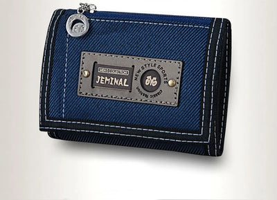 Wallets for Men Hasp Zipper Canvas Male Purses Short Wallet Quality Cards ID Holder Money Bags Clutches Coin Purse Burse Pocket