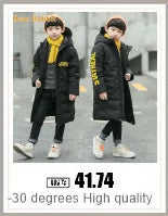 Children Clothing Set Baby Winter Warm Down Jackets parka Boys Thick Jumpsuit Infant overcoat toddler Girl Clothes Kids Snowsuit