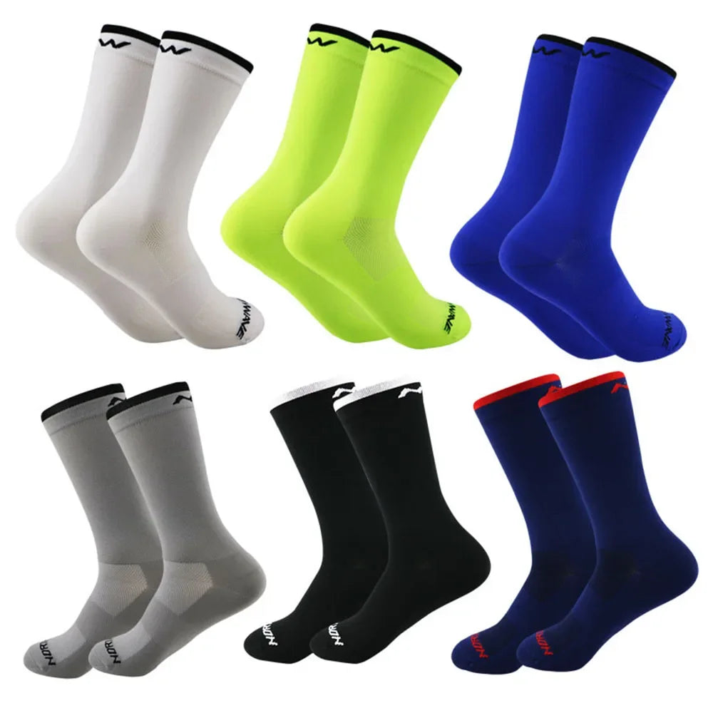 1 Pair Cycling Socks Basketball Socks Iconic Socks Running Sock Outdoor Sports Middle Tube Socks Men Women