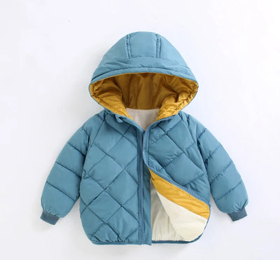 Casual Baby Girls Winter Clothes Kids Light Down Coats with Hoodie Spring Girl Jacket Toddler Children Clothing for Boys Coat