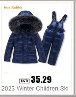 2024 Winter Thicken warm Down jacket Girls clothing kids toddler girl clothes Parka Hooded Children Outerwear Coats snow suit