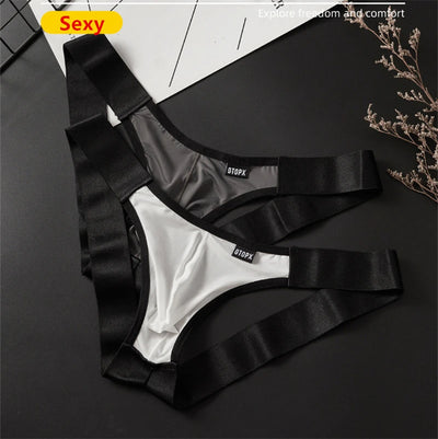 Sexy panties Men thong personalized tangas gay sissy breathable ropa interior hombre fun underwear men Briefs GTOPX MAN g-string