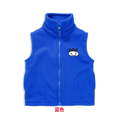 Solid Cartoon Sweater Tank Boy Girl Toddler Kid Baby Spring Autumn Sweater V-Neck Knit Top Fall Fashion Vest Knitwear Clothes