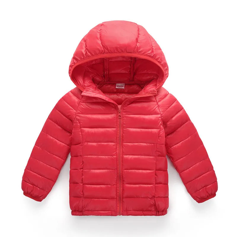 Autumn Winter Kids Down Jackets For Girls Children Clothes Warm  Coats For Boys Toddler Girls Outerwear Clothes 2-12 Years