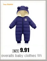 Children Clothing Set Baby Winter Warm Down Jackets parka Boys Thick Jumpsuit Infant overcoat toddler Girl Clothes Kids Snowsuit