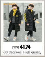 2024 Winter Thicken warm Down jacket Girls clothing kids toddler girl clothes Parka Hooded Children Outerwear Coats snow suit