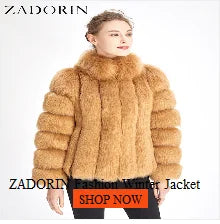 ZADORIN S-5XL Mink Coats Autumn Winter Fluffy Black Faux Fur Coat Women Elegant Thick Warm Faux Fur Jackets For Women 2024 Tops