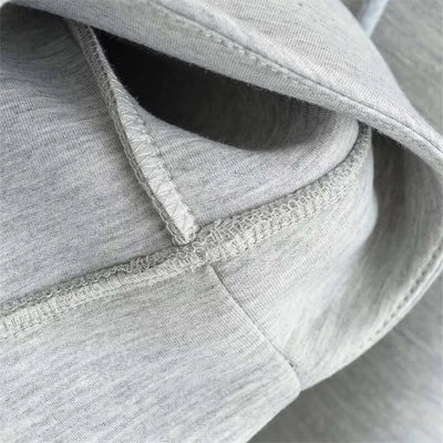 Unisex style Double Pockets Oversize Loose Sweatshirts Outerwear Top