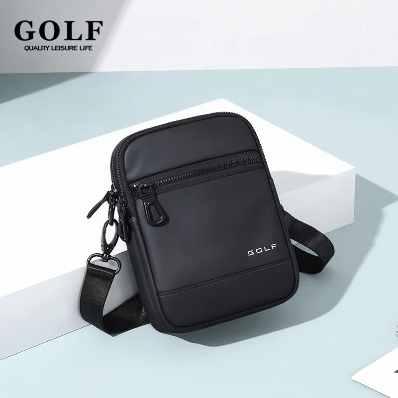 GOLF Crossbody Bags for Men Nylon Shoulder Bag Casual Man Mobile Phone Travel Cross Bag Small Sling Messenger Business Handbags