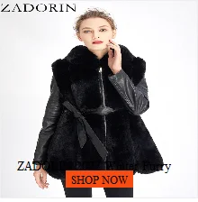 ZADORIN S-5XL Mink Coats Autumn Winter Fluffy Black Faux Fur Coat Women Elegant Thick Warm Faux Fur Jackets For Women 2024 Tops