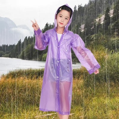 Boys Rain Jacket Rain Poncho Reusable Rain Jacket Girls Toddler Raincoat Skin-Friendly Waterproof Rain Jacket Boys Kids Rain