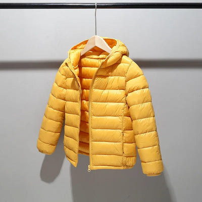 Autumn Winter Kids Down Jackets For Girls Children Clothes Warm  Coats For Boys Toddler Girls Outerwear Clothes 2-12 Years