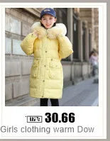 Children Clothing Set Baby Winter Warm Down Jackets parka Boys Thick Jumpsuit Infant overcoat toddler Girl Clothes Kids Snowsuit