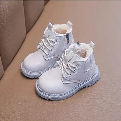 Kids Leather Chelsea Boots Waterproof Children Ankle Boots Fashion Toddler Snow Boots Casual Shoe