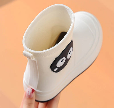 New Toddler Kids Rain Boots Children Cartoon Rain Boot Cartoon Cute Shoes for Boys Girls Waterproof EVA Non Slip Short Boots