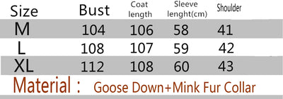 2023 Winter Women Long Coats Filling White Goose Down With Natural Real Mink Fur Collar Luxury Thick Warm Hooded Fashion Jacket