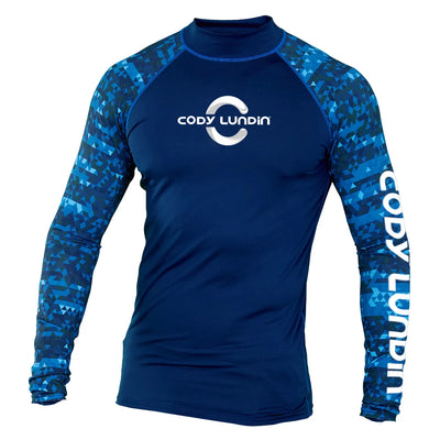 Cody lundin Men's Long Sleeve Shirt UPF 50+ UV Protection Sunscreen Sweatshirt for Hiking Running Workout Swim Surf Rash Gaurd