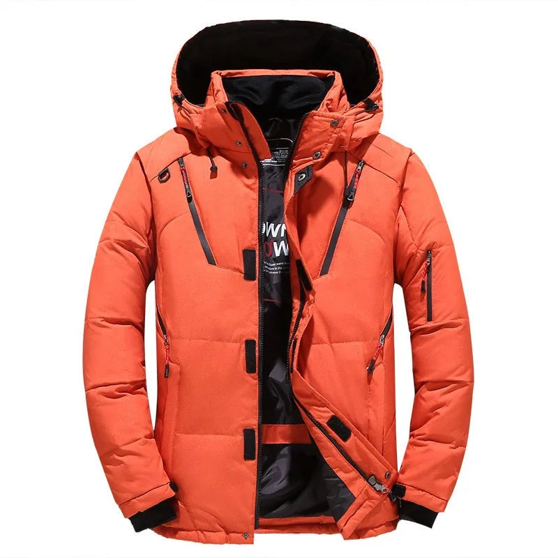 New Ski Suit Men Winter Snow Parkas Warm Windproof Outdoor Sports Skiing Down Jackets and Pants Male Snowboard Wear Overalls